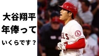 大谷翔平の年俸は安すぎる 過去の年俸と他のmlb選手と比較